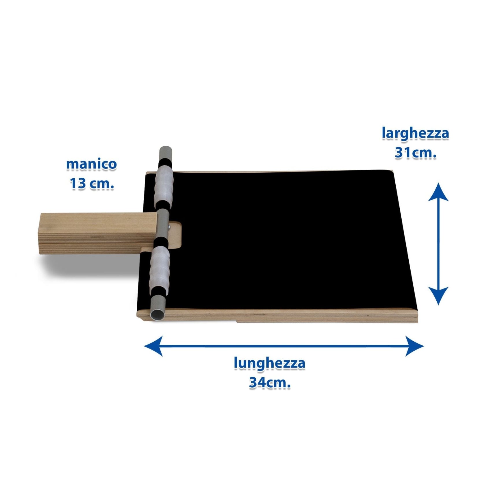 Pala Vesuvius 31x34 cm (nuova versione con telo in teflon Nero di nuova generazione) - PalaVesuvius