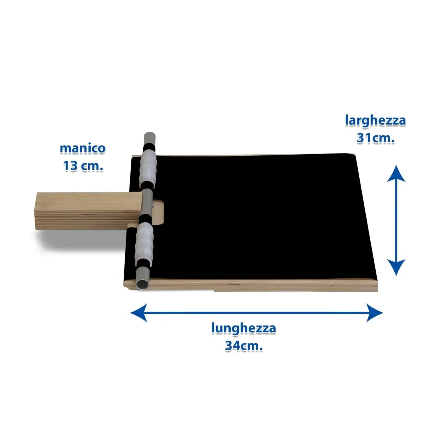 Pala Vesuvius 31x34 cm (nuova versione con telo in teflon Nero di nuova generazione) - PalaVesuvius