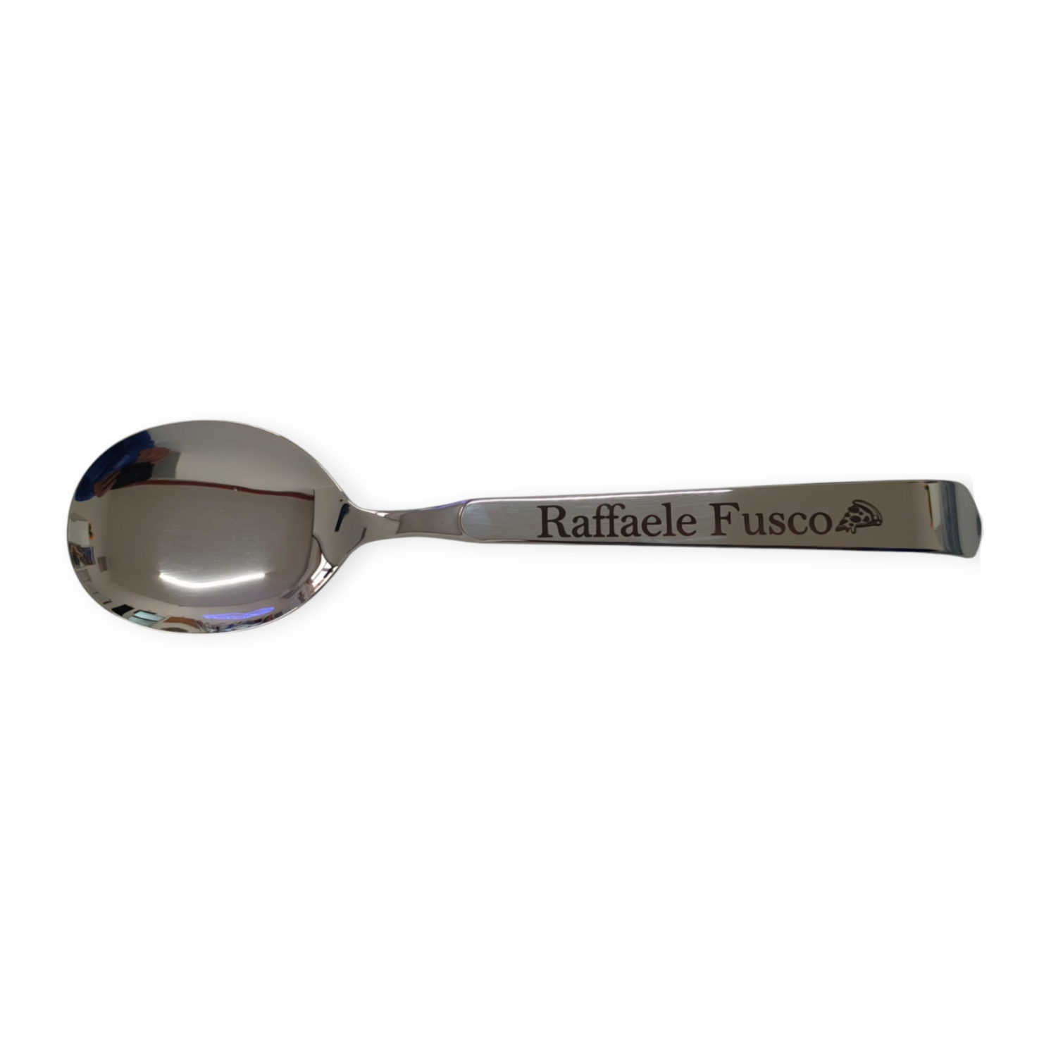 Cucchiaio per pomodoro da pizzaiolo in acciaio inox 28cm professionale