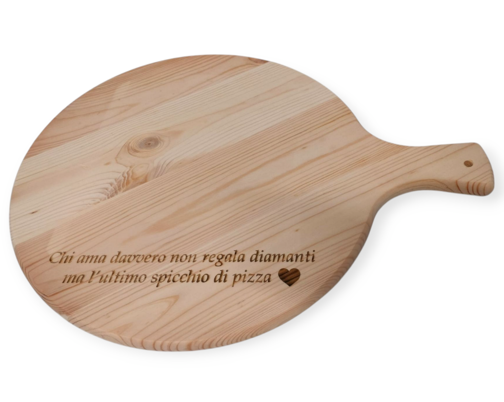 TAGLIERE MEETING TONDO 38 C/M - OFFERTA - PERSONALIZZABILE CON INCISIONE LASER GRATUITA