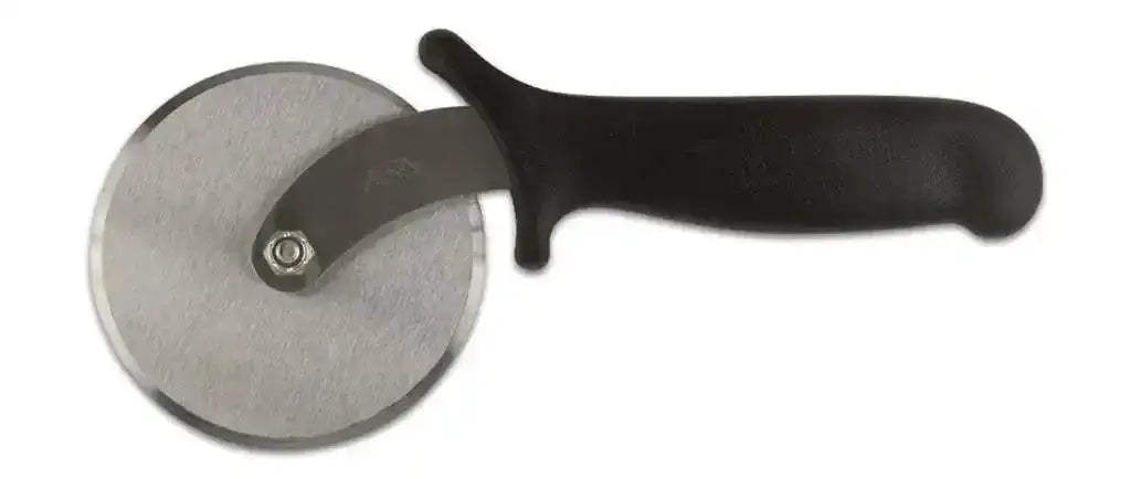 Rueda cortapizza profesional ILSA 10cm acero inoxidable, doble horquilla, mango de nailon