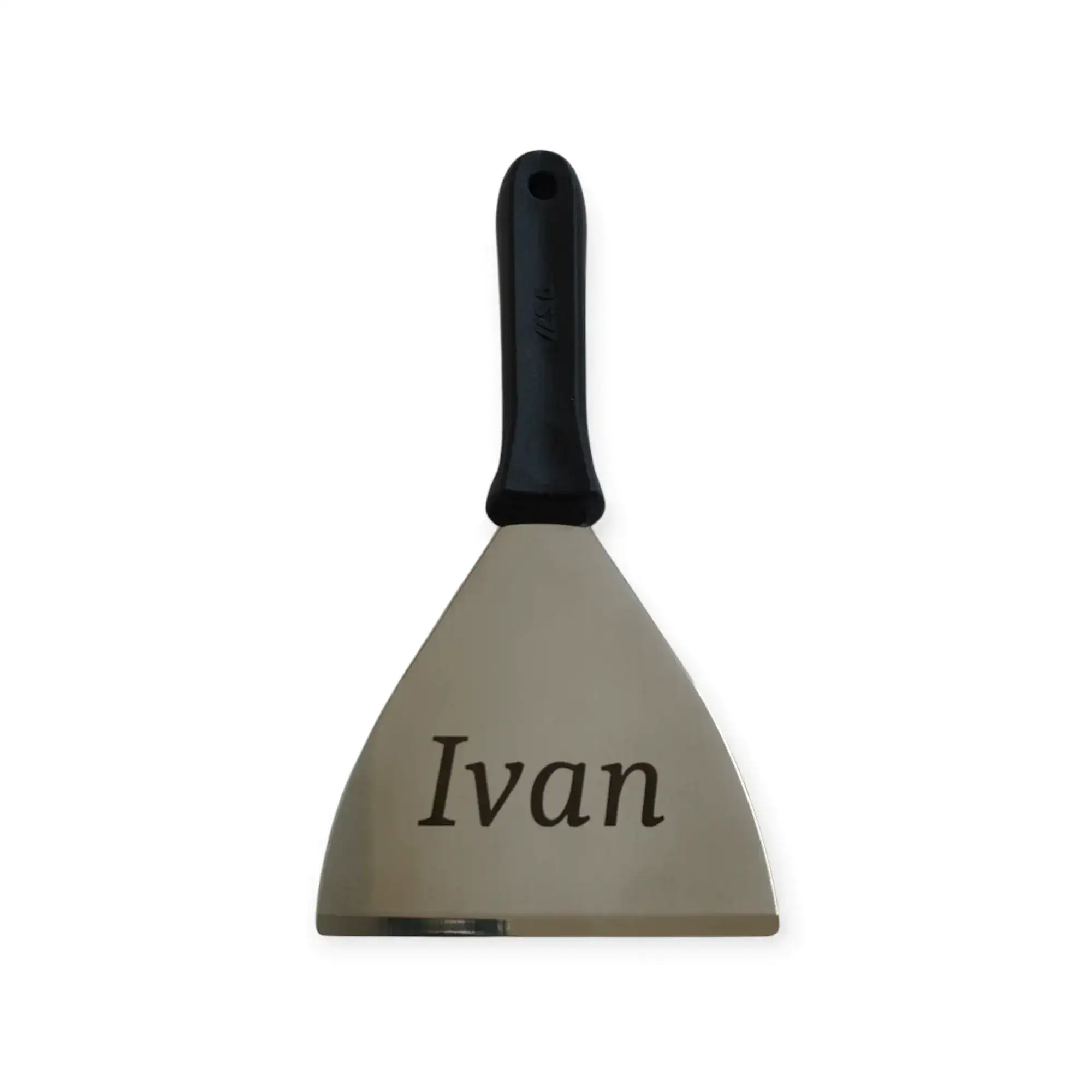Aangepaste lasergravure op accessoires voor pizzaioli — naam, logo of tekst