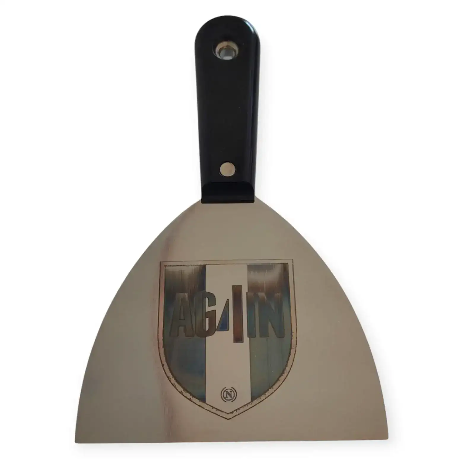 Espátula de acero inoxidable superflexible de 12cm para retirar panes y pizzas