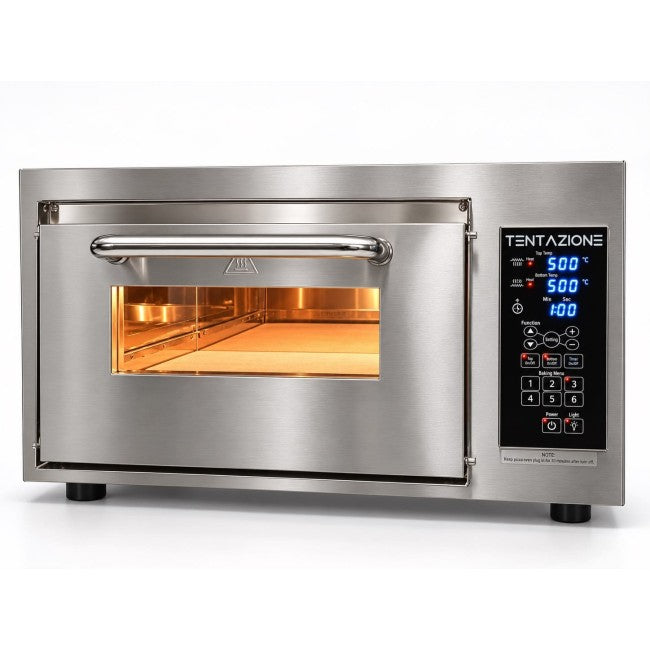 Forno elettrico Tentazione TOO GT6 con pane e pizza: versatile per pizza verace, contemporanea, pane e grandi lievitati