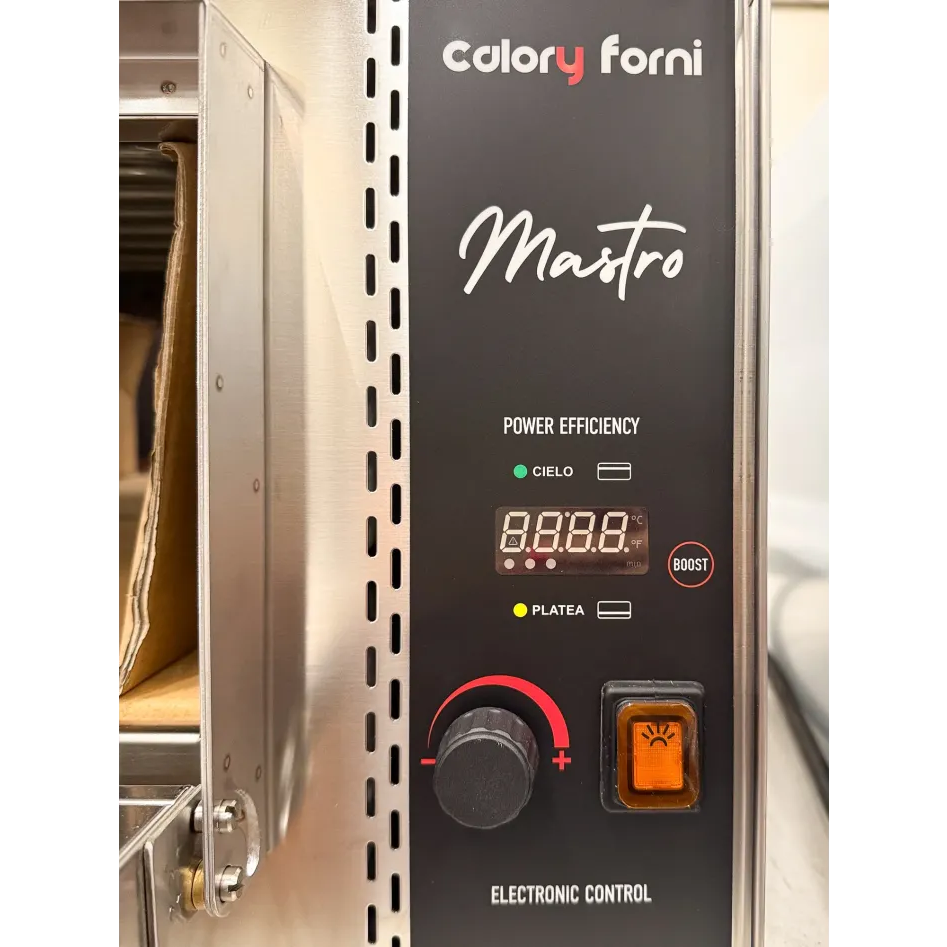 Forno CF62E Mastro - pannello di controllo elettronico 450°C