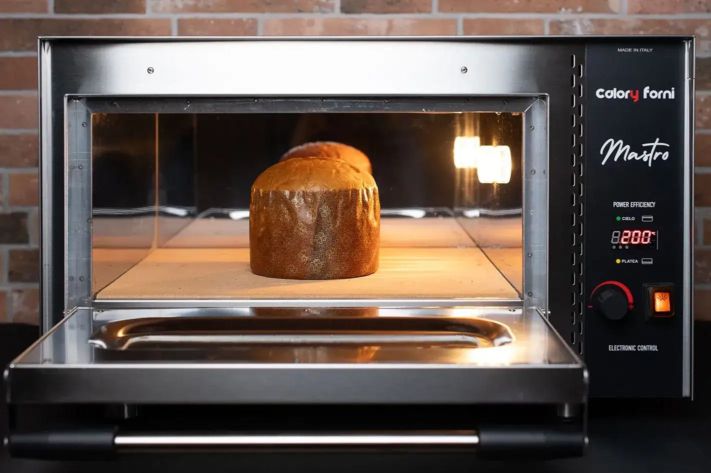 Horno eléctrico CF62E Mastro para pizza, pan y productos levaduros - Vesuvius Store