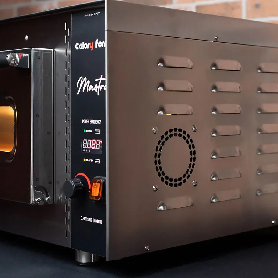 Forno CF62E Mastro - dettaglio camera interna alta 18cm