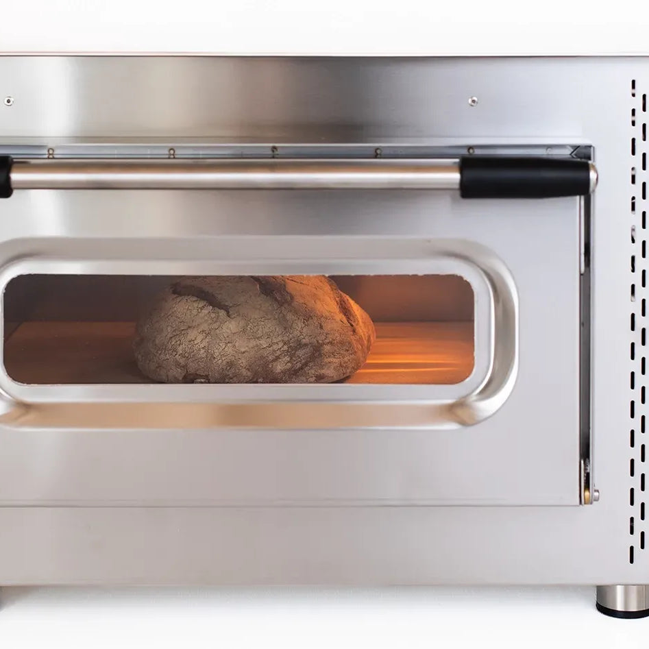 Forno CF62M MASTRO MEK – dettaglio comandi meccanici e termostato