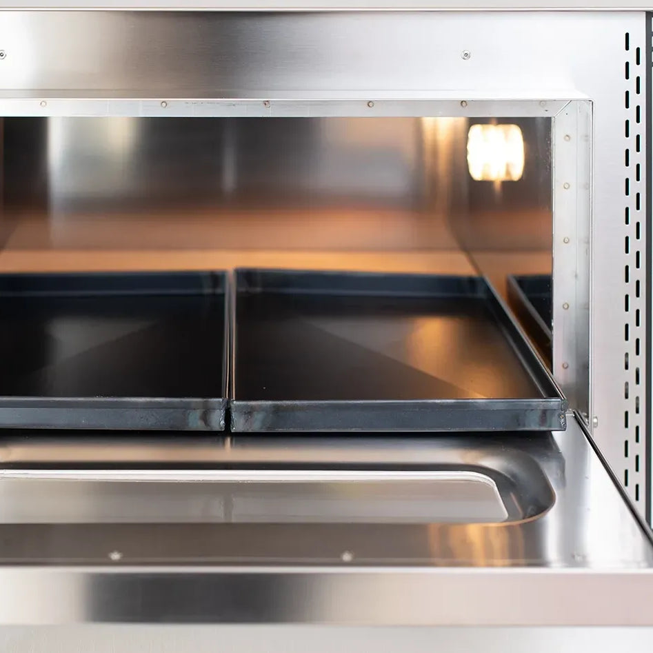 Forno CF62M MASTRO MEK – dettaglio porta in vetro temperato