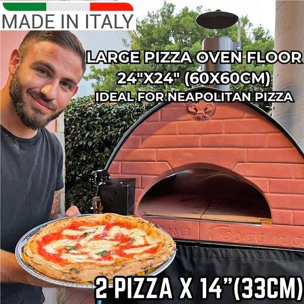 Geweerloop van Forno Pizza Party Bollore, zijaanzicht op witte achtergrond