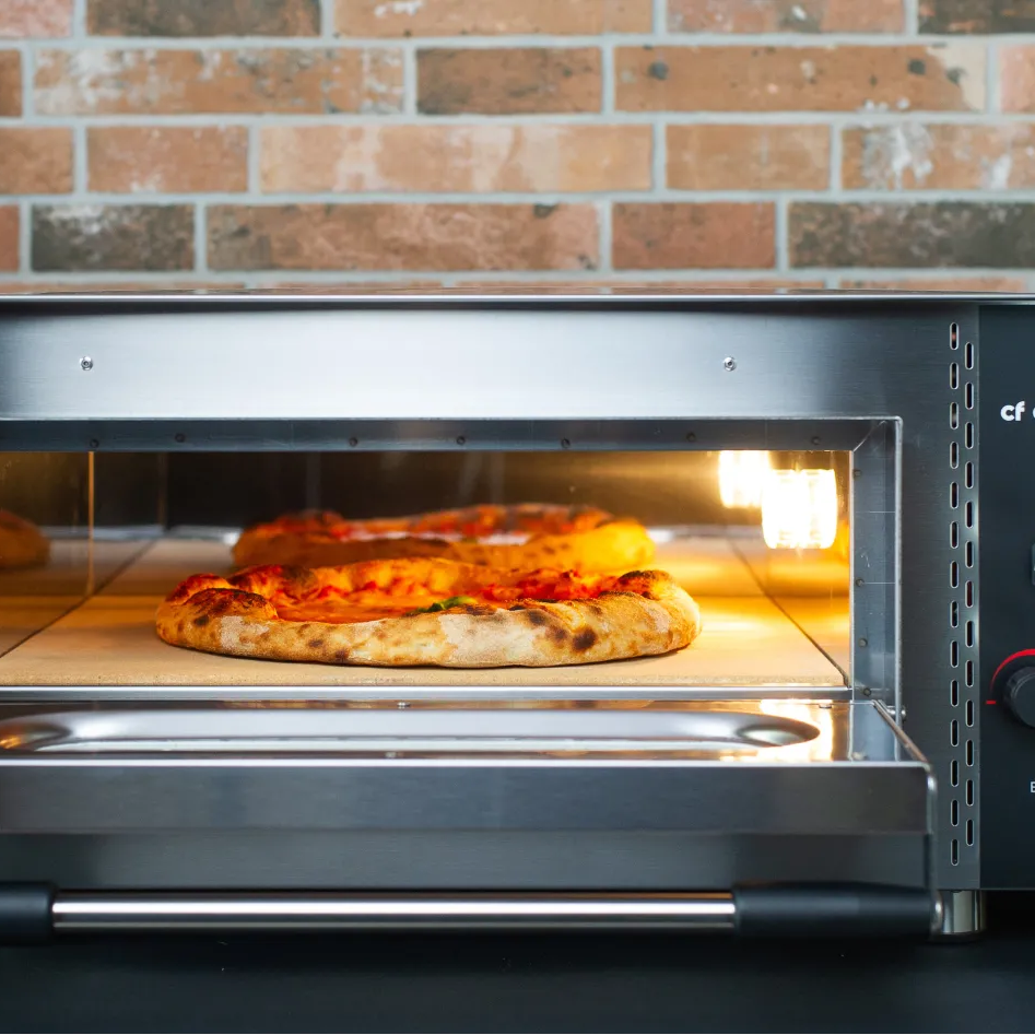 CF62E Calory Forni – cottura pizza napoletana verace con Biscotto Saputo di Casapulla 3,2 cm