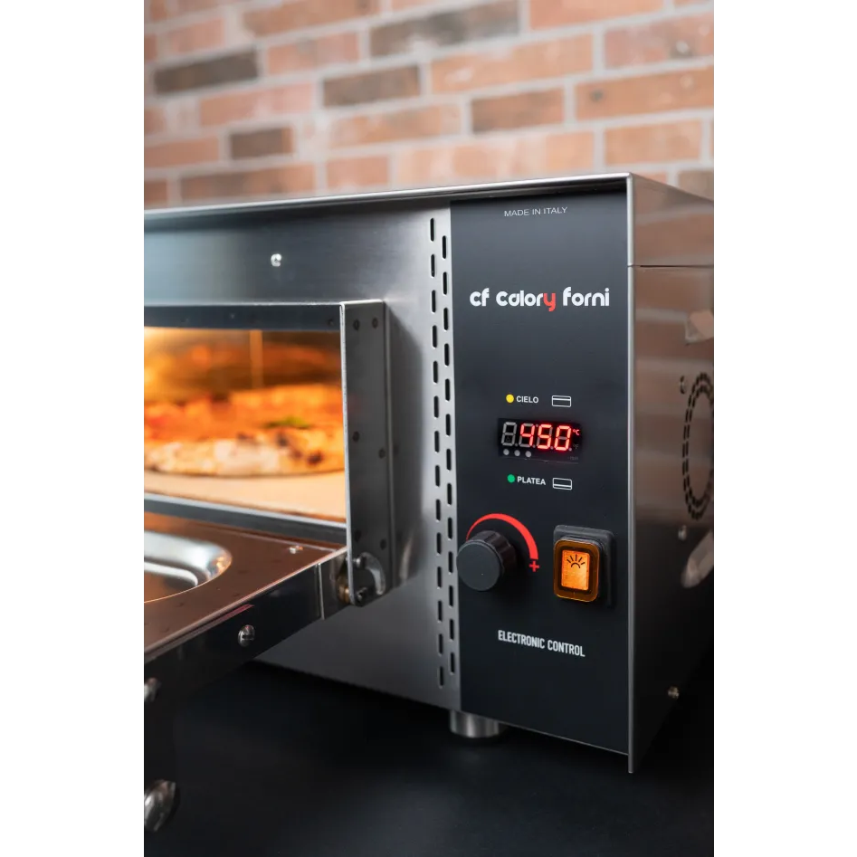 Forno elettrico CF62E – maniglia in acciaio inox con tecnopolimero antimicrobico
