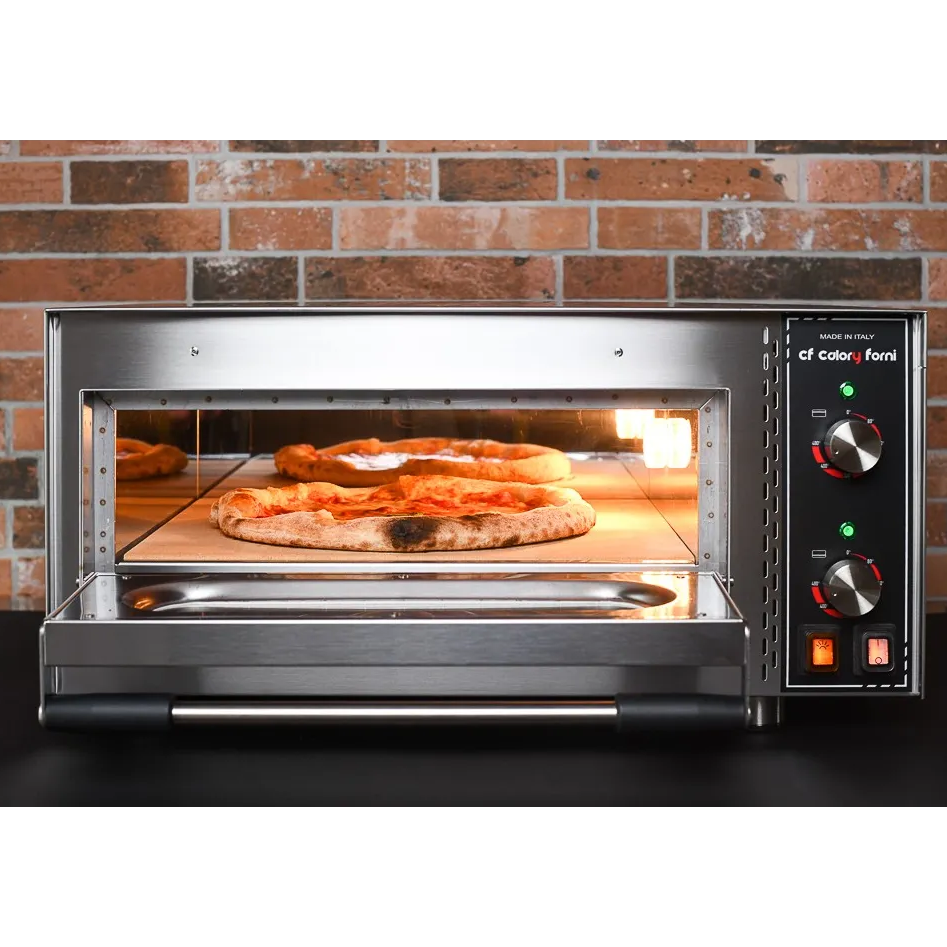 Calory CF62M PRO – Pizza napoletana in cottura nel forno meccanico 480°C