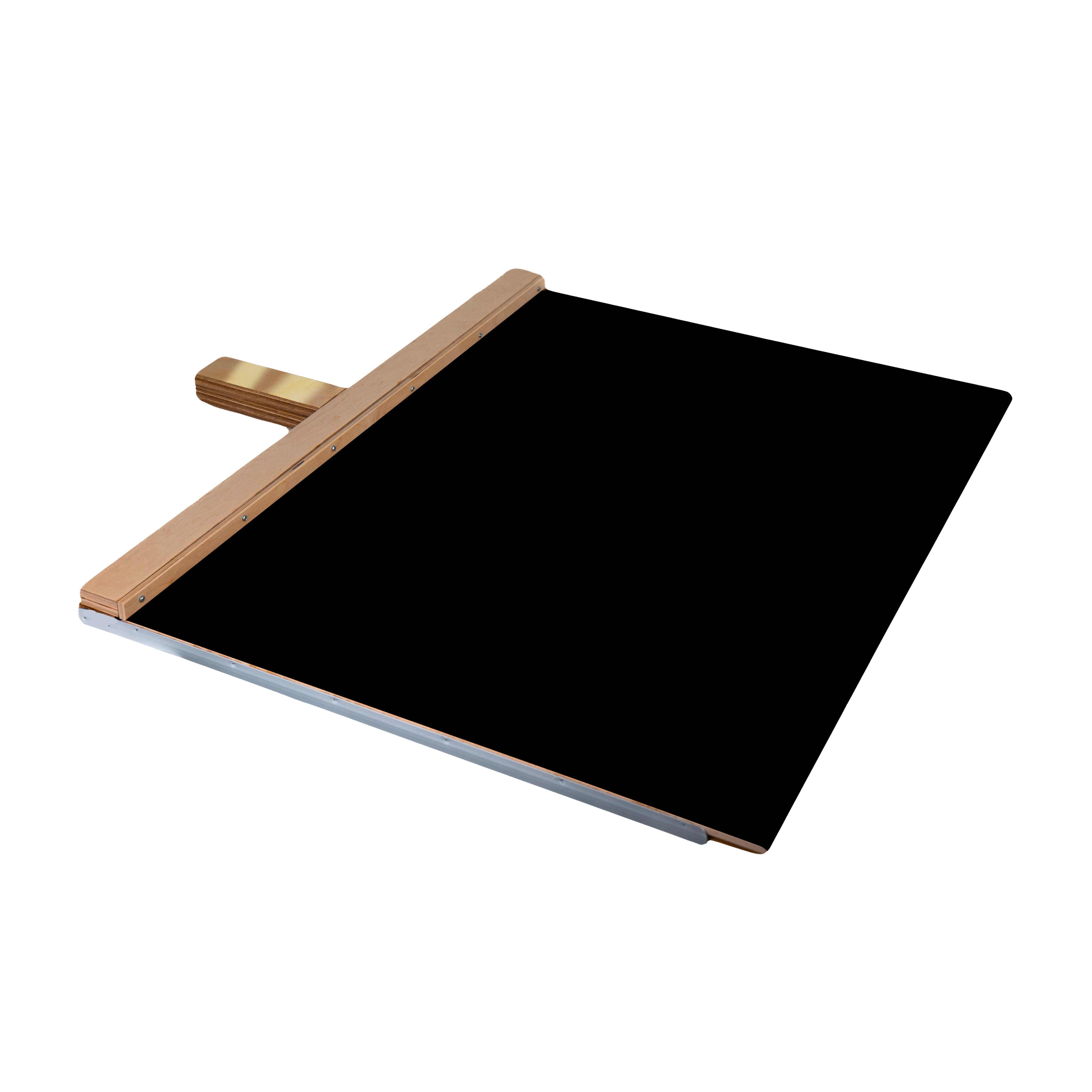 Pala Vesuvius Evolution con misura personalizzabile larga con telo in Teflon nero (nuova generazione) - PalaVesuvius