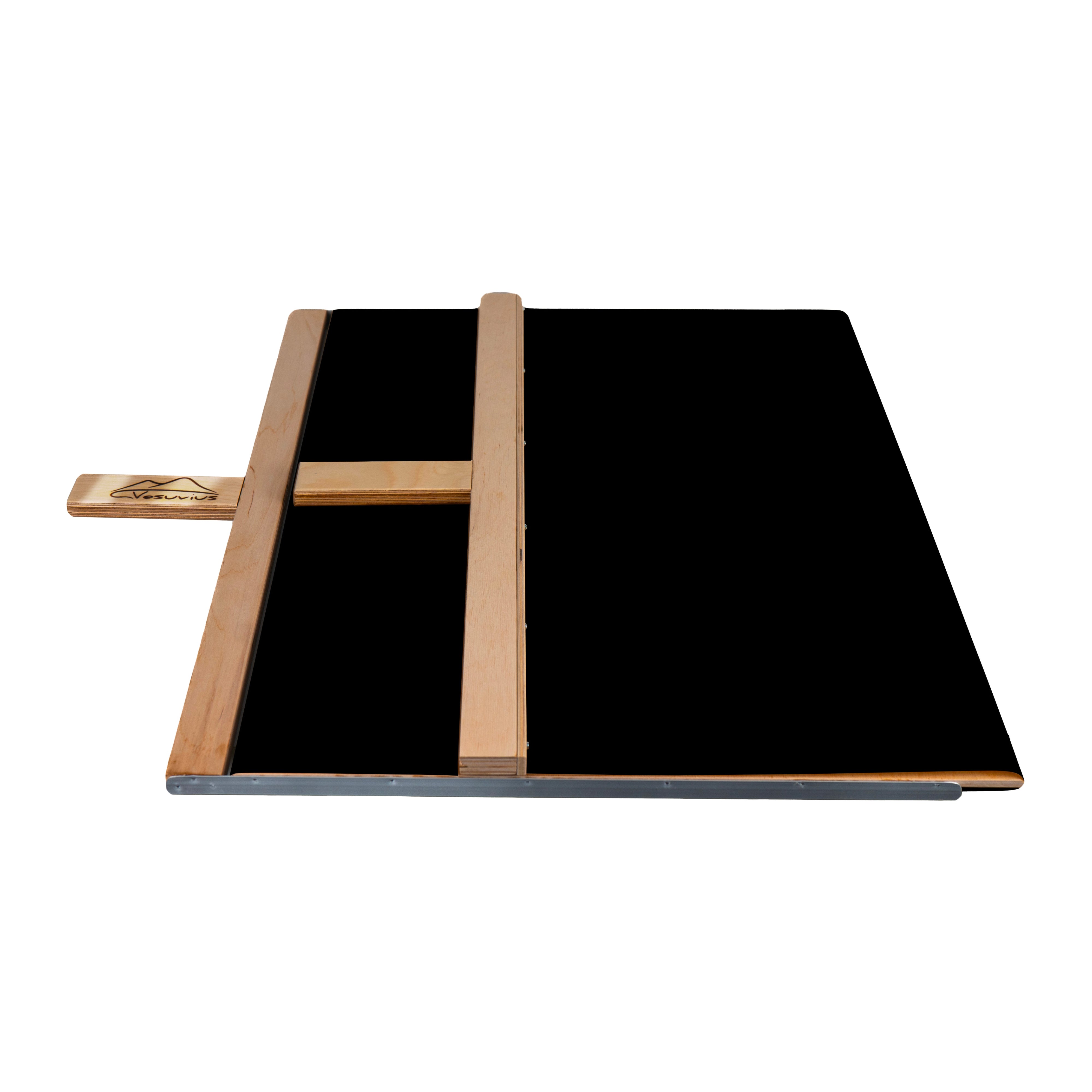 Pala Vesuvius Evolution con misura personalizzabile larga con telo in Teflon nero (nuova generazione) - PalaVesuvius