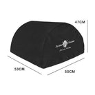 Afmetingen beschermhoes Pizza Party Ardore: 53 x 50 x 47 cm