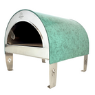 Forno a gas Pizza Party Ardore colore Acquamarina – piano cottura 40x40cm per pizza napoletana da esterno
