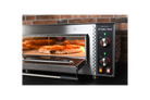 Calory CF62M PRO – Vista obliqua con pizza napoletana in cottura